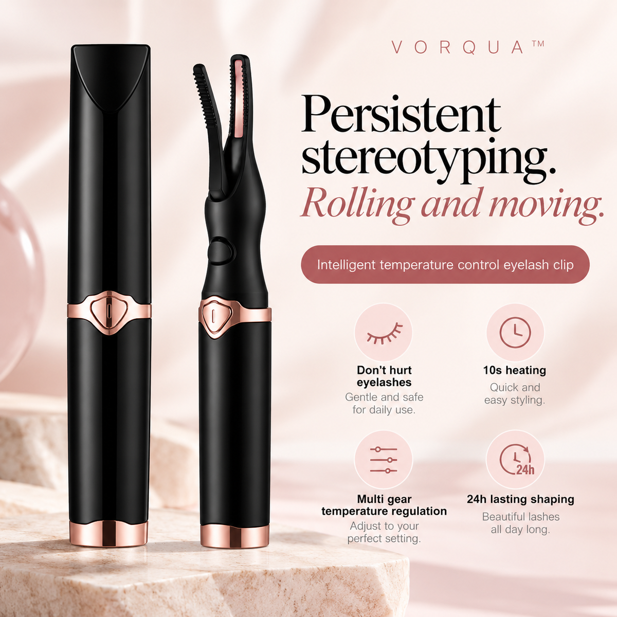 VORQUA™ Heated Lash Curler